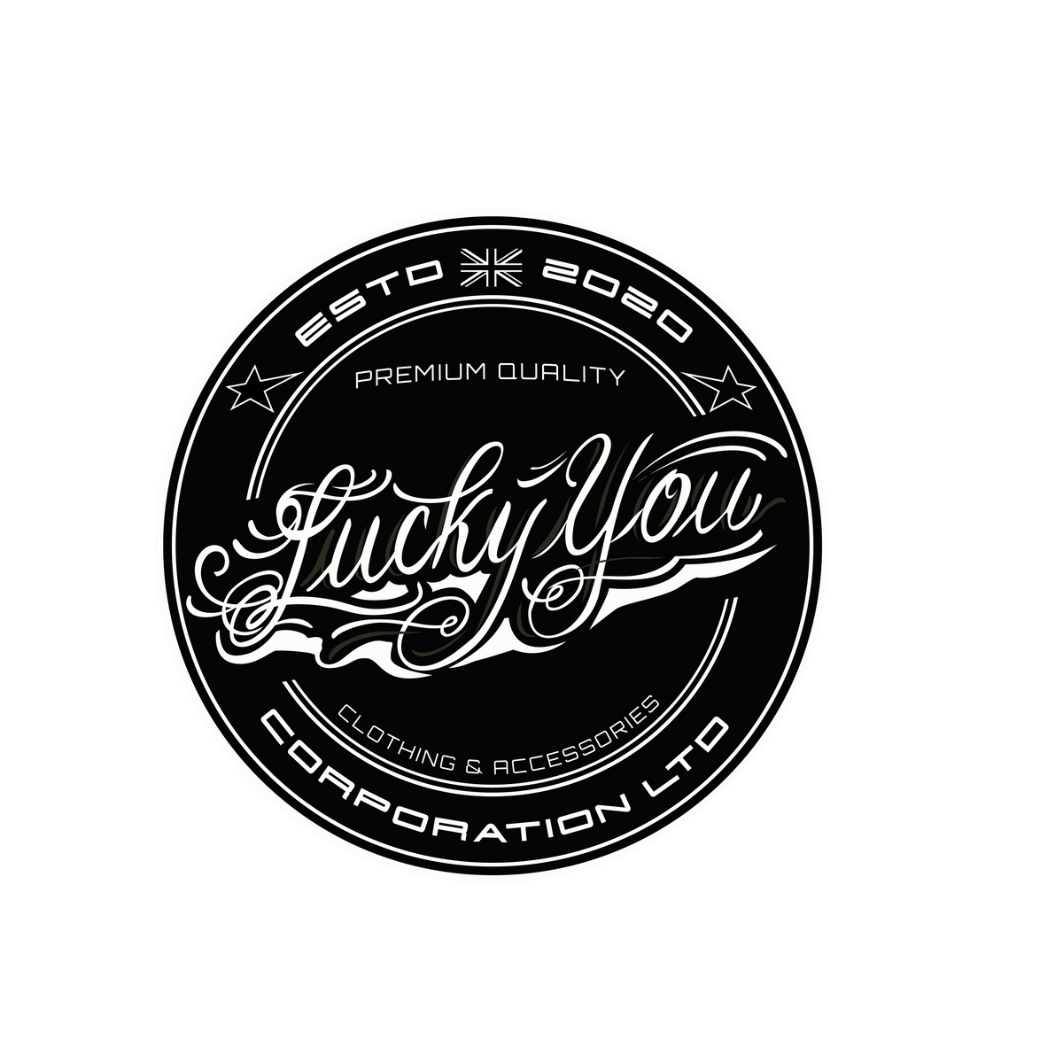 LuckYYou clothing and accessories badge