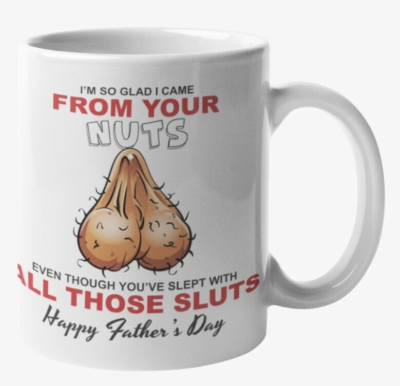 Fathers Day Gifts Cup Mug Rude Funny