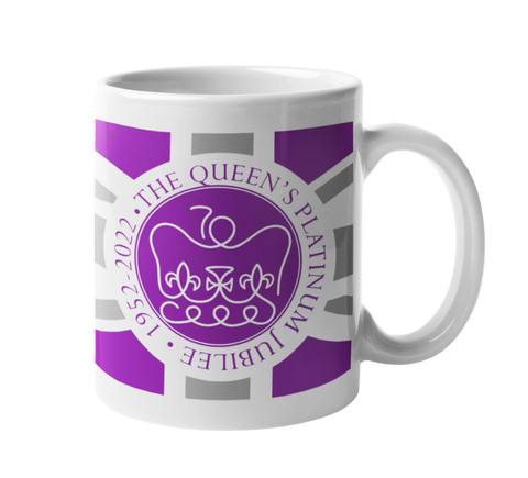 Queens Platinum Jubliee Gift Ceramic Mug 11oz